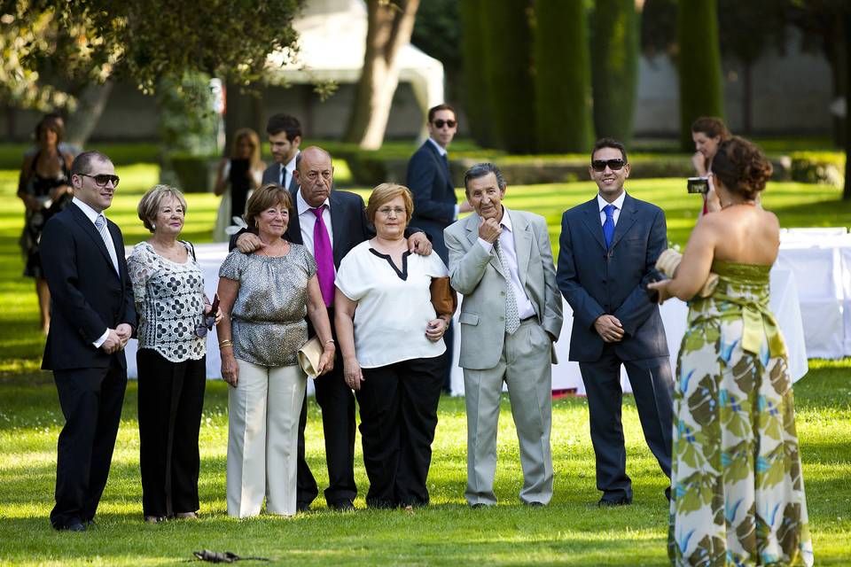 Detalle de la ceremonia