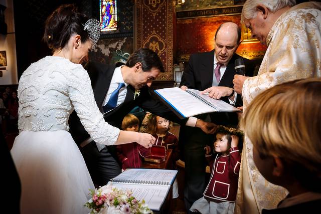 Ceremonia en San Jean de Luz