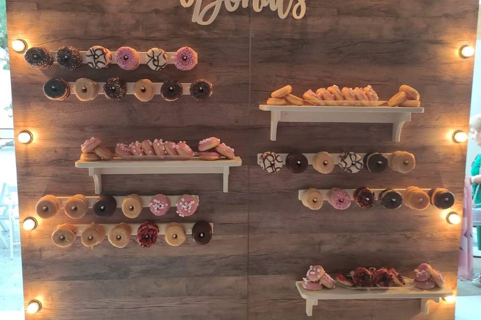 Donuts wall