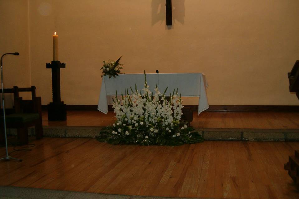 Decoración altar