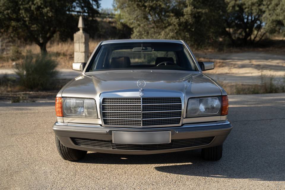 Mercedes Benz 500 SEL frontal