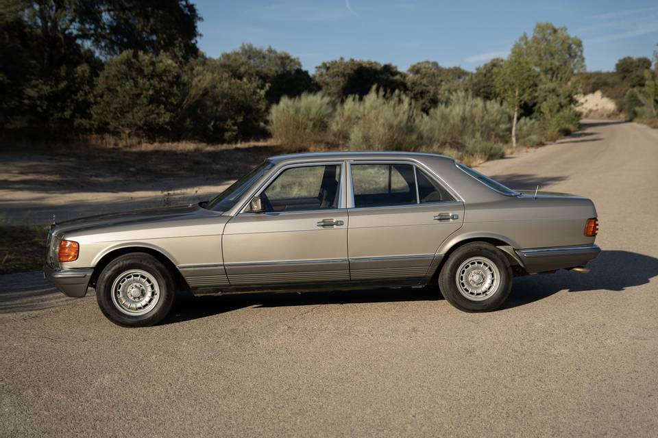 Mercedes Benz 500 SEL lateral