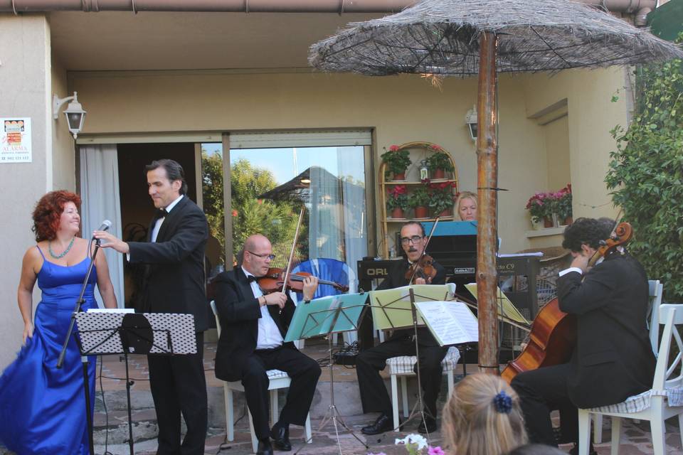 Cuarteto de cuerda y soprano