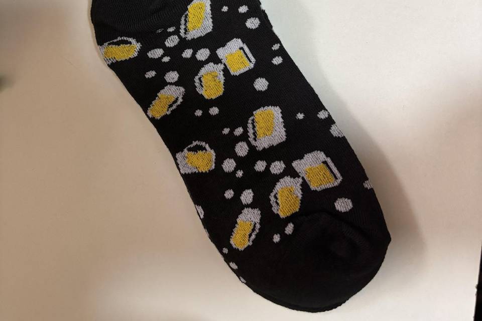 Calcetines con dibujos de cerv