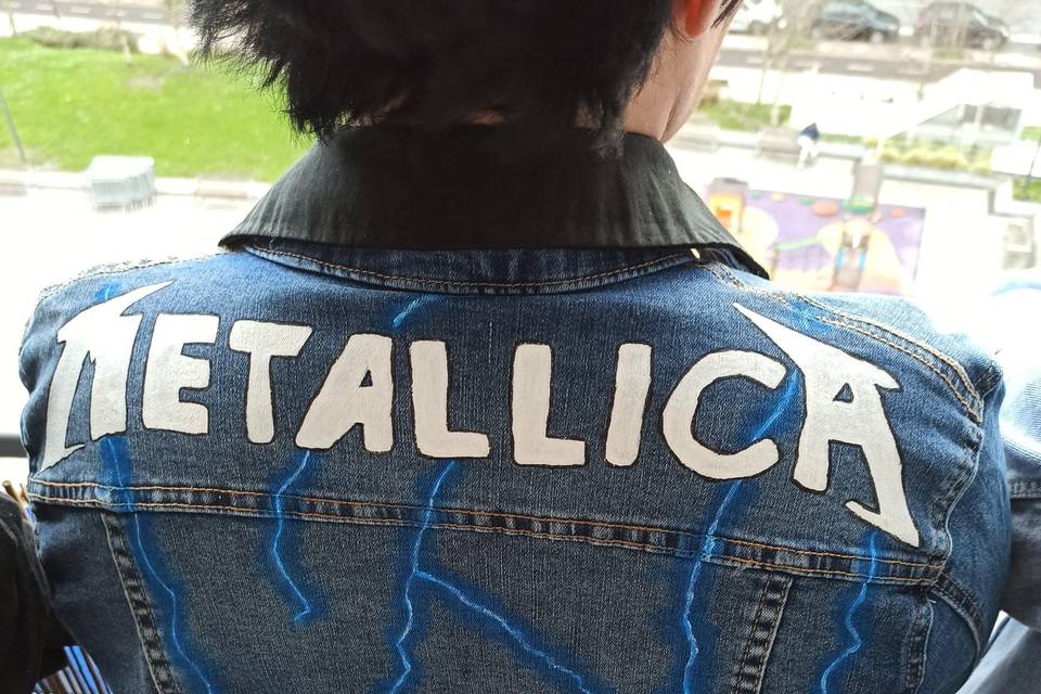 Chaqueta Vaquera Metallica
