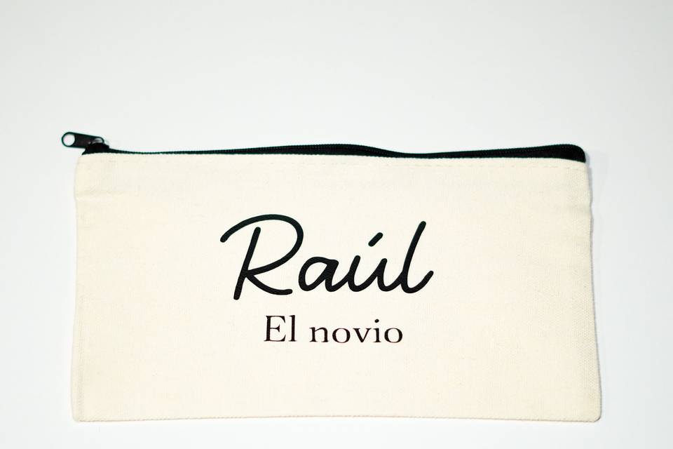 Neceser personalizado vinilo