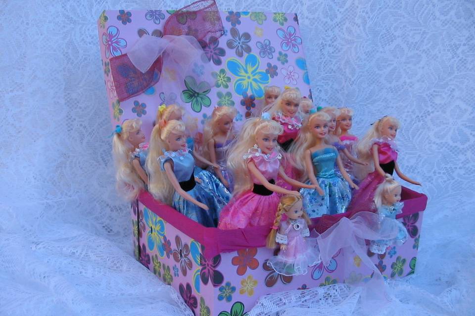 Muñecas para las pequeñas de la boda