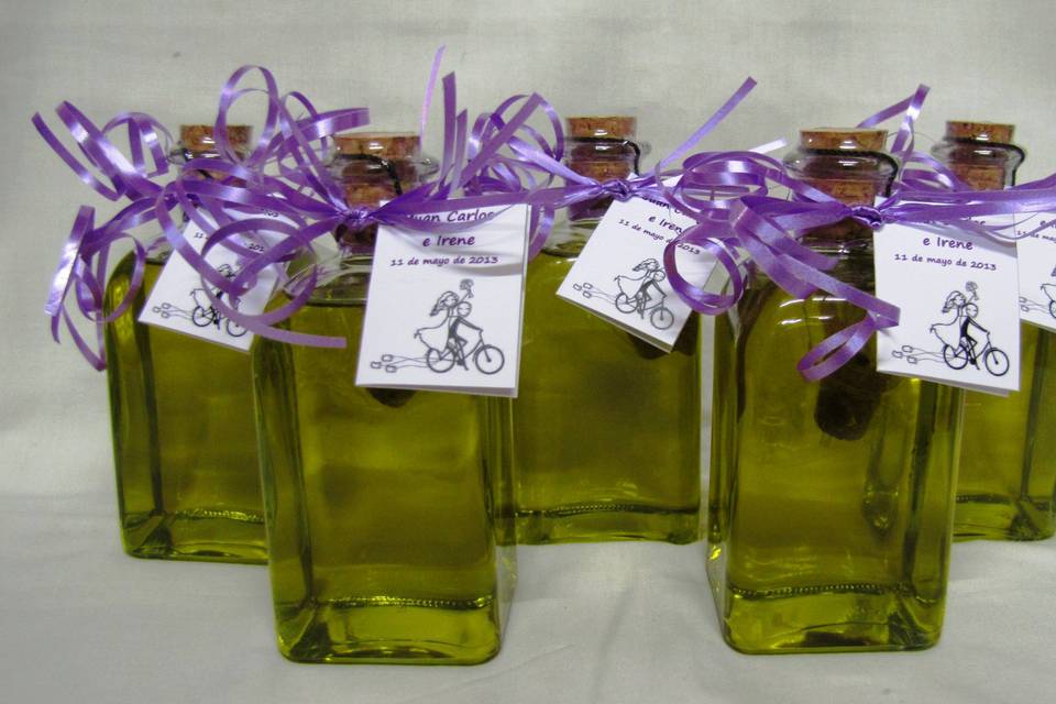 Miniaturas de aceite de oliva