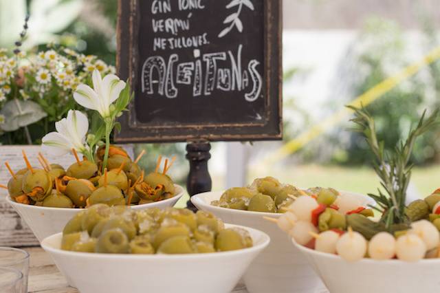 ¡Ricas aceitunas rellenas!