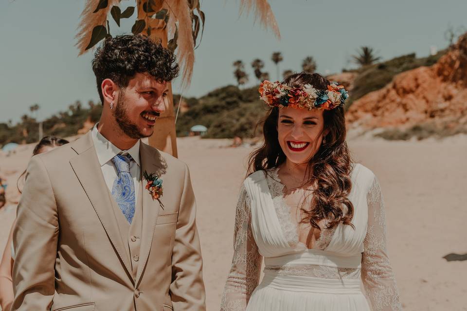 Boda en playa