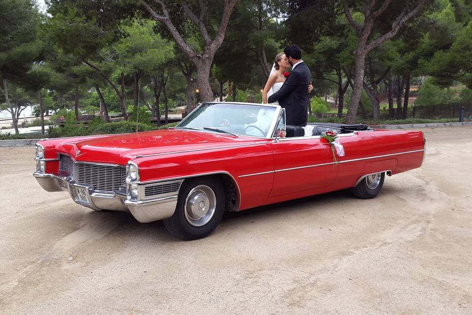 Cadillac rojo
