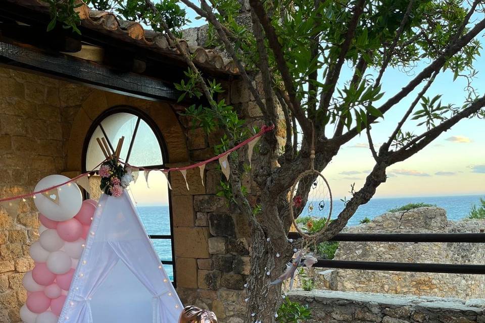 Boda con vistas al mar