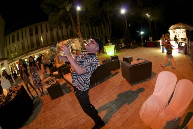 Animación durante los eventos