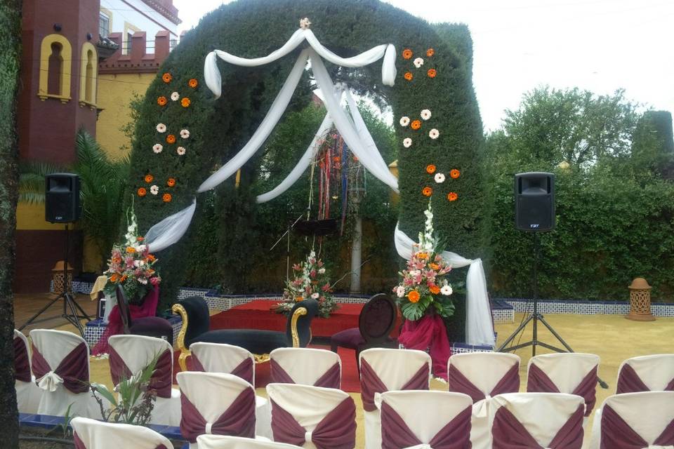 Decoración bodas civiles