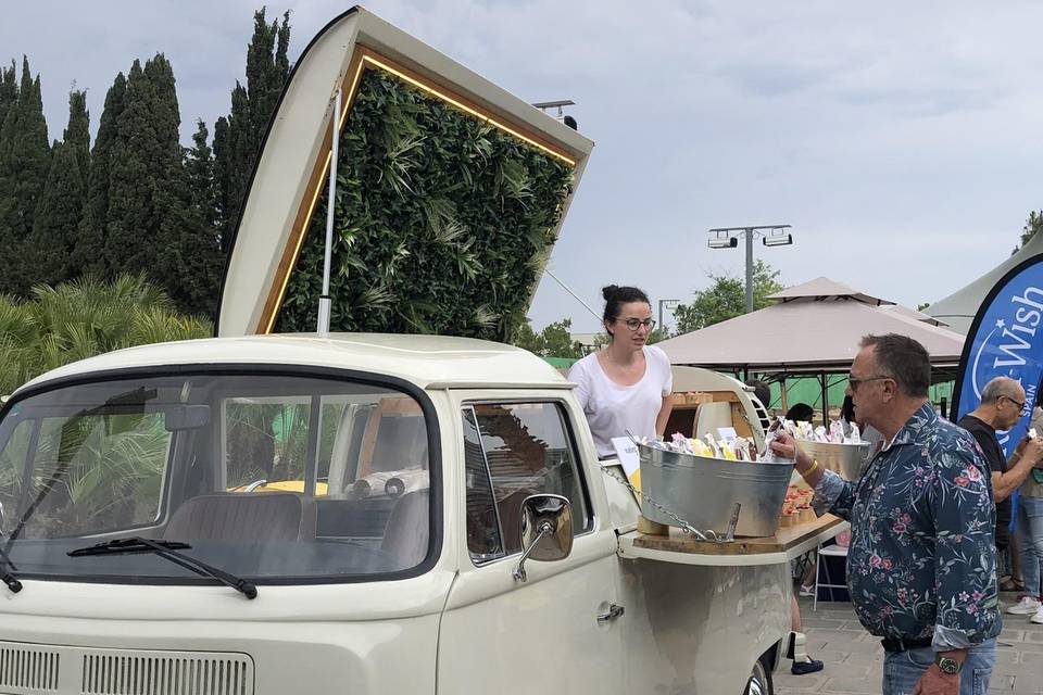 Camión de helados para bodas