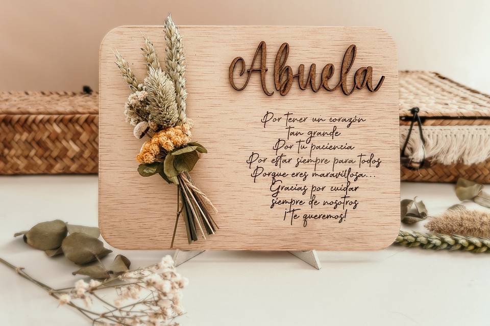 Placa abuela