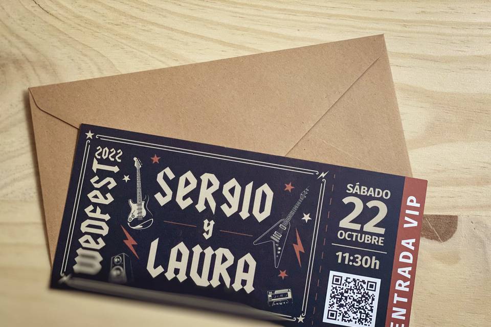 INVITACIÓN ESENCIA (21X10CM)