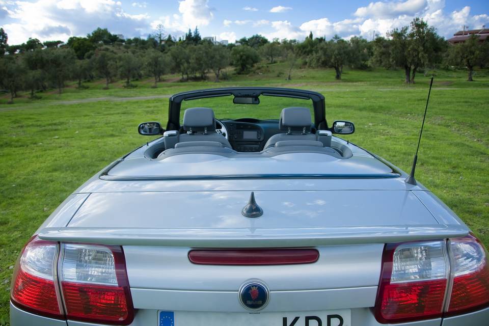 Javier Aguirre - Saab 93 cabrio