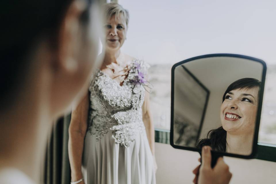 Preparativos novia