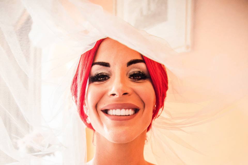 Sonrisa de la novia