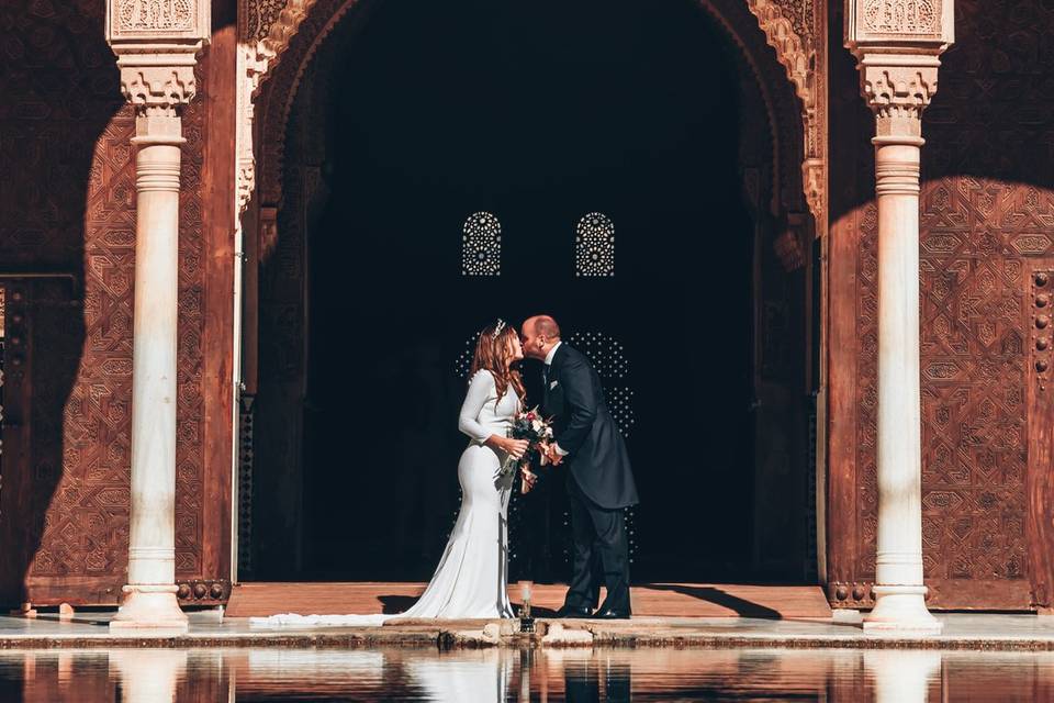 Preboda de pedro y laura en la alhambra