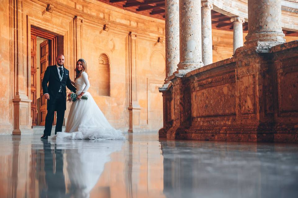 Preboda de pedro y laura en la alhambra