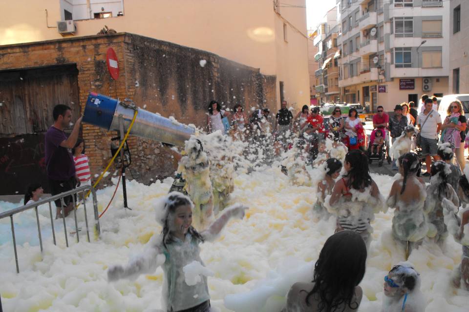 Fiesta de la espuma