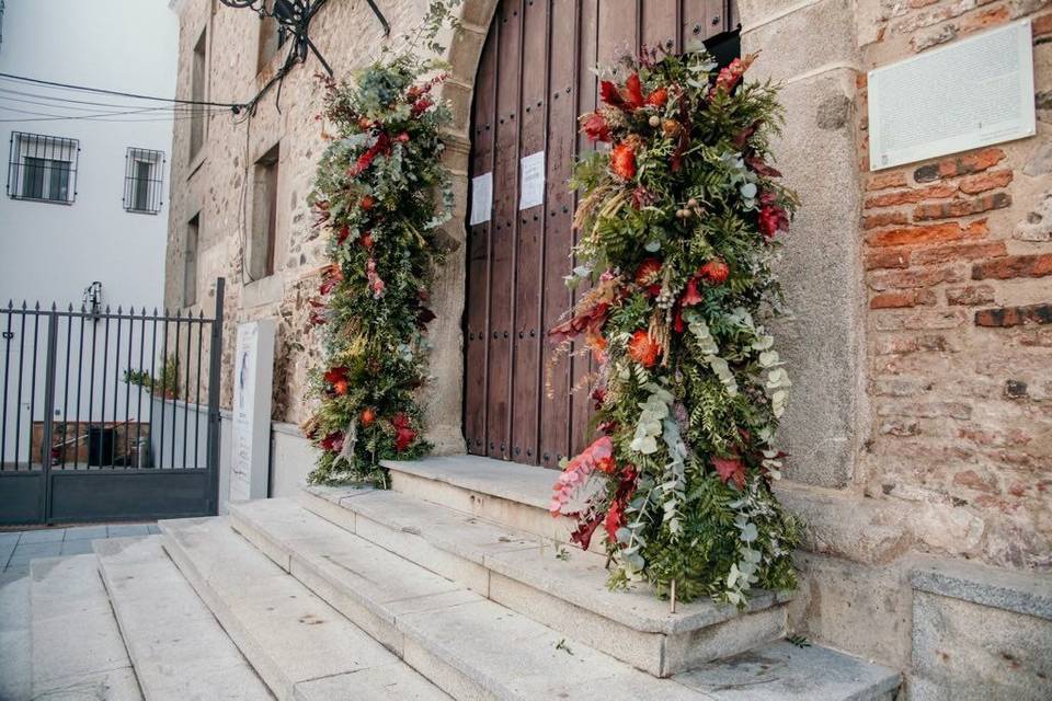 Puerta de iglesia