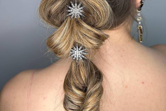 Trenza decorada