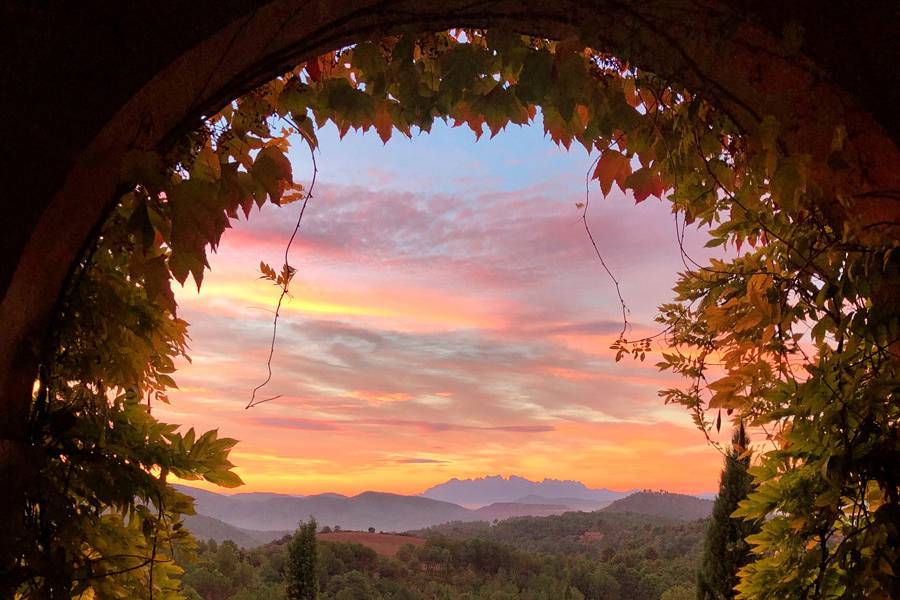 Vistas desde la masía