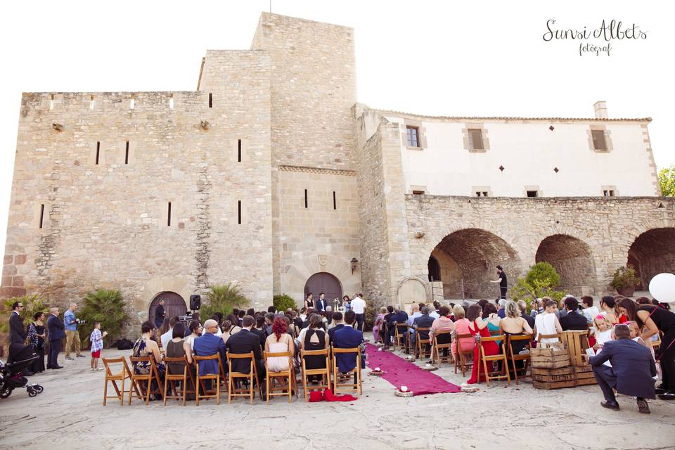 Ceremonia exterior viñedo