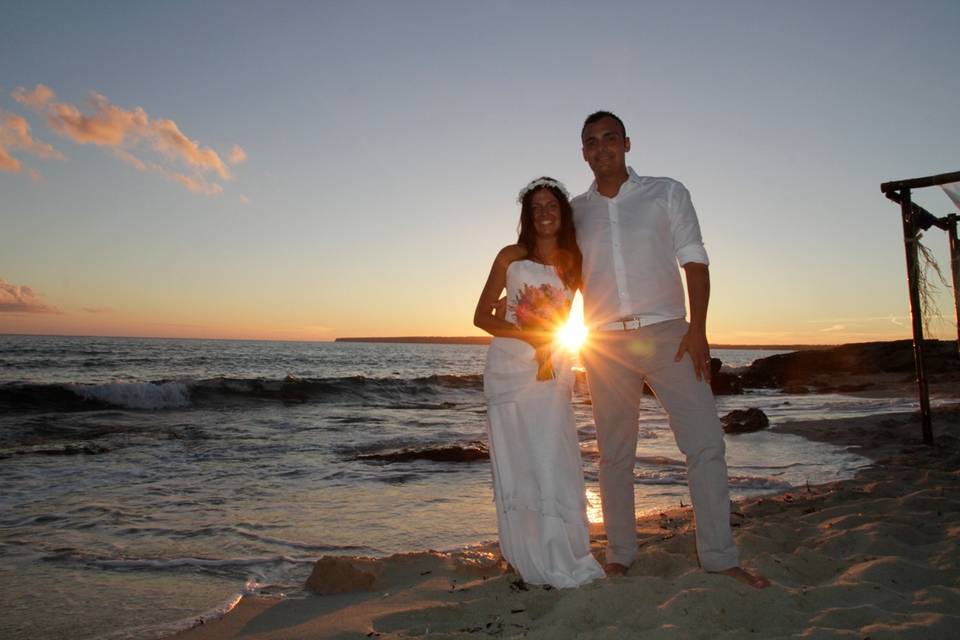 Beach ceremony