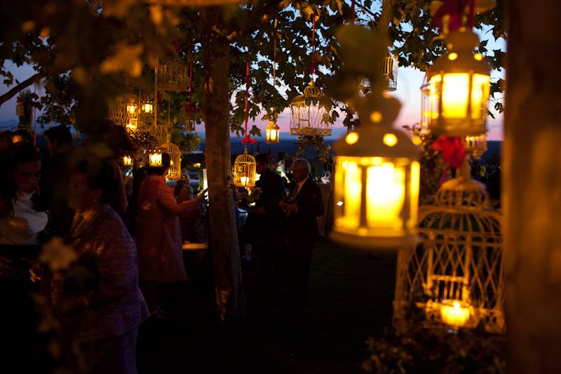 La luz de las velas