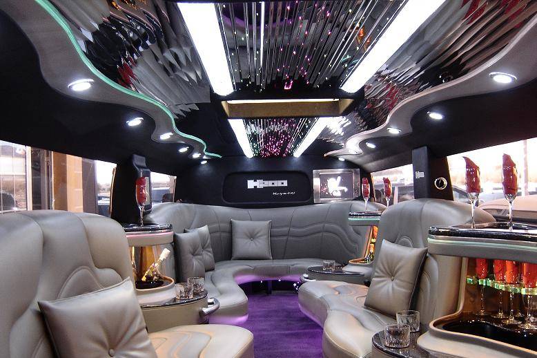 Interior de la hummer