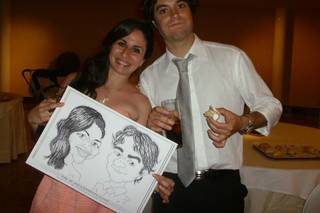 Rufo Art, caricaturas en vivo