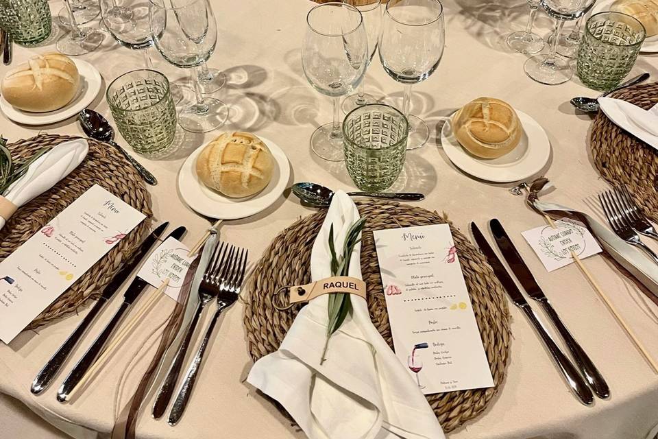 Mesa banquete