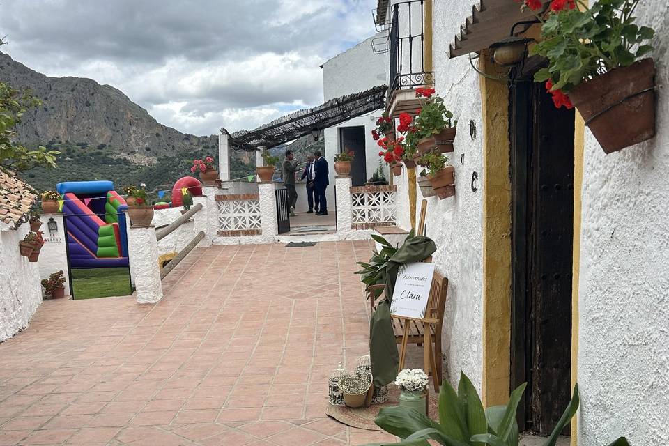 Patio del cortijo