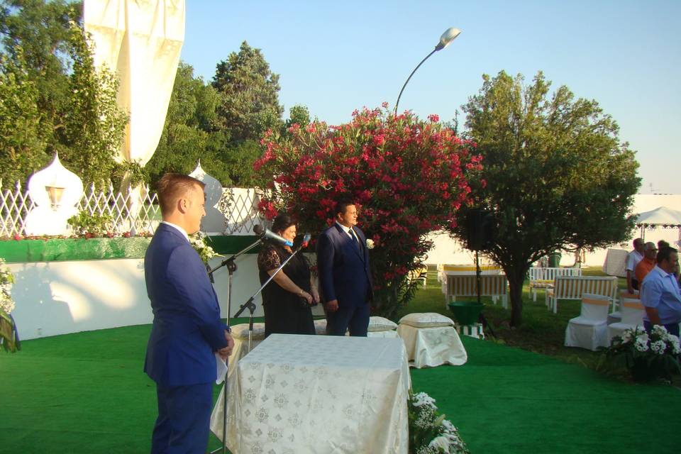 Sonorización de boda civil