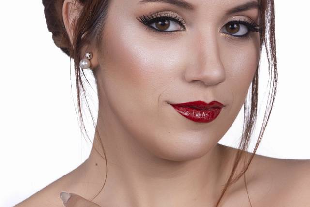 Maquillaje de novia atrevida