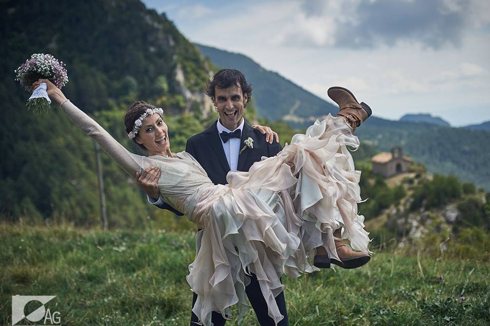 Boda Alba y Cristobal en Pardinas