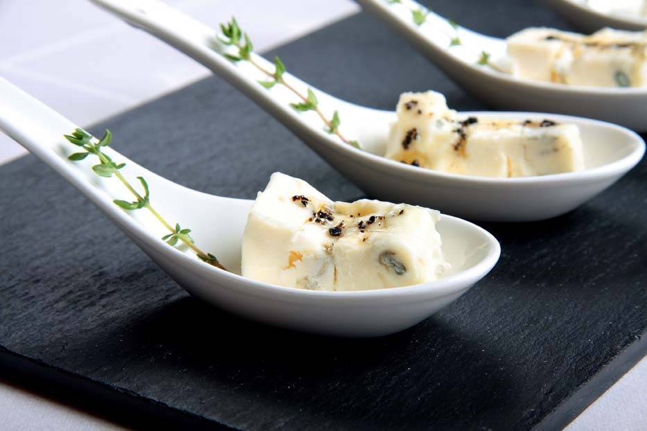 Gorgonzola con miel trufada