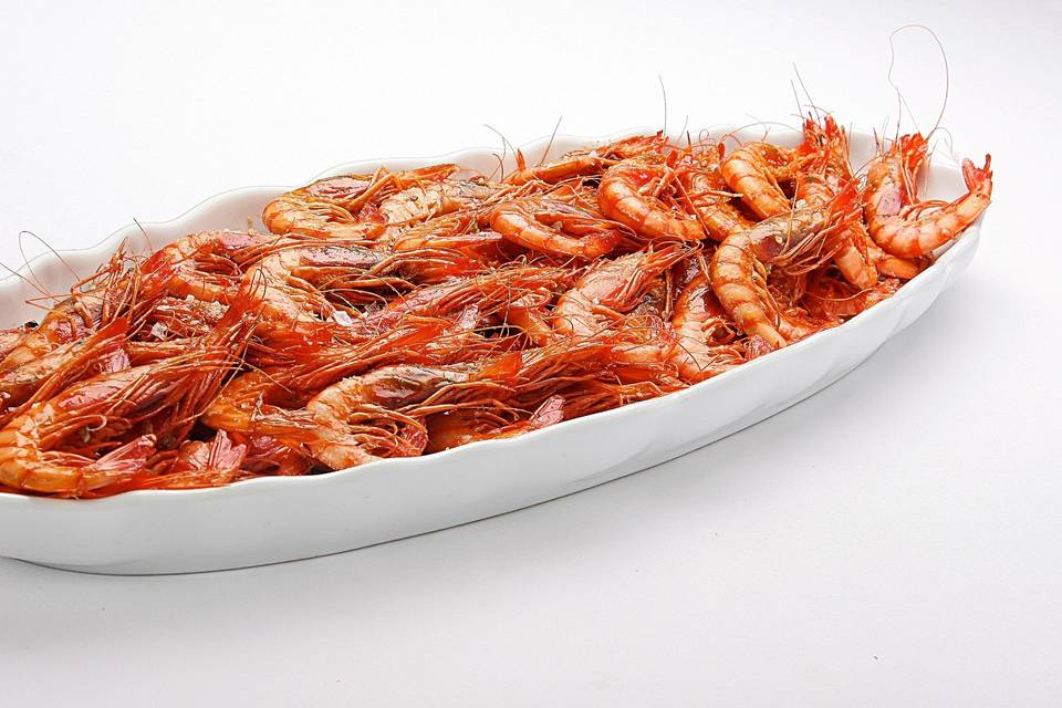 Gambas rojas