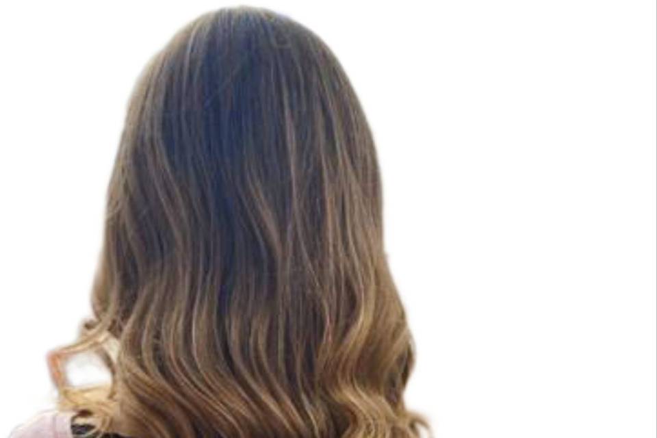 Peinado con ondas