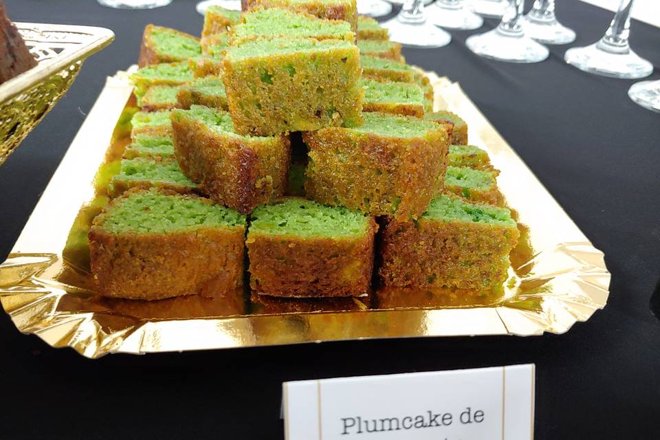 Bocadito de plumcake de aguaca