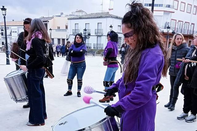 Tocando el tambor