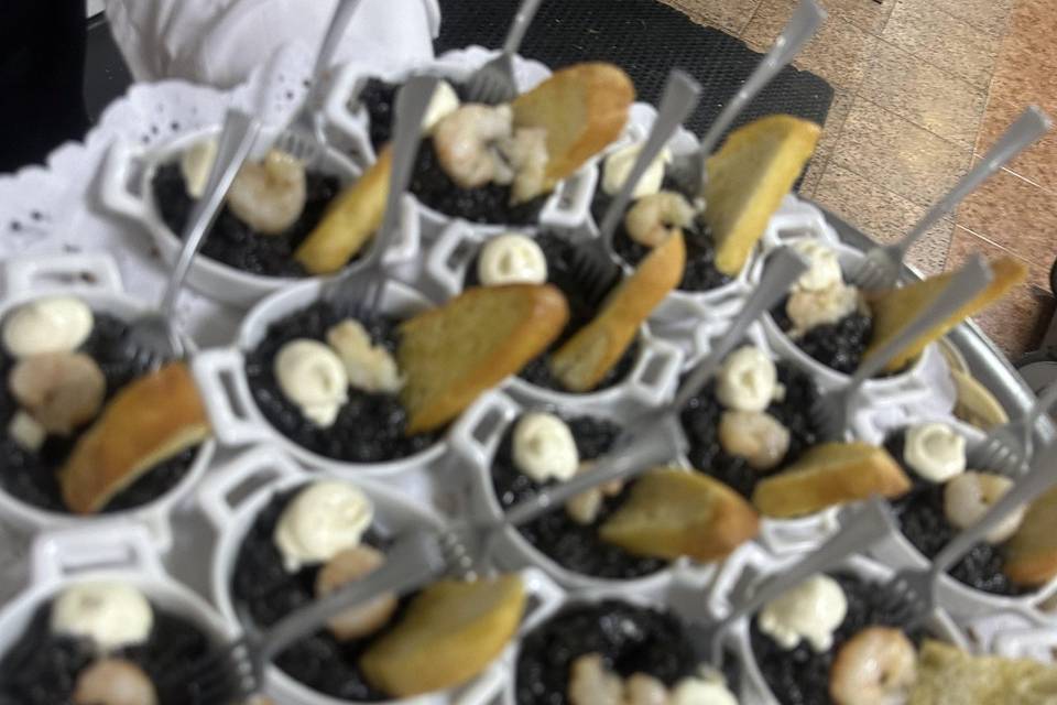 Cazuela de Arroz Negro