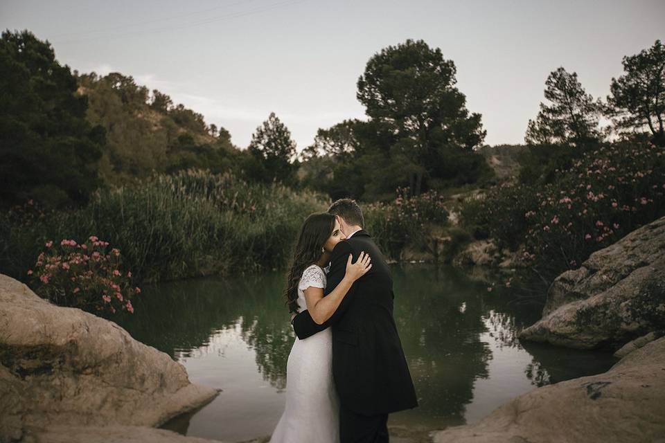 Novios lago