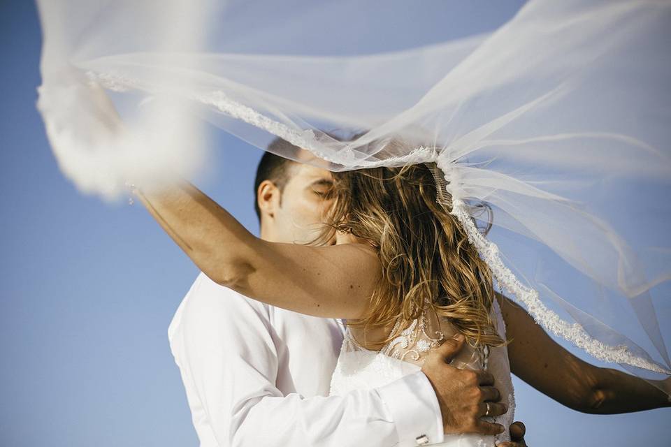 Beso al viento