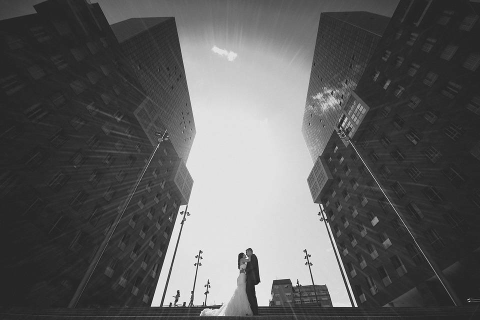 Simetría novios
