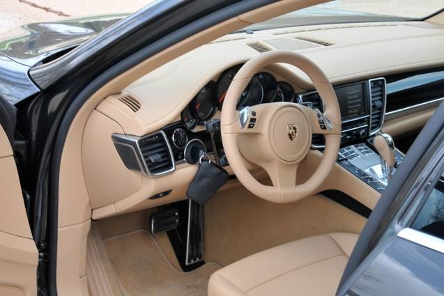 Porsche detalles interior